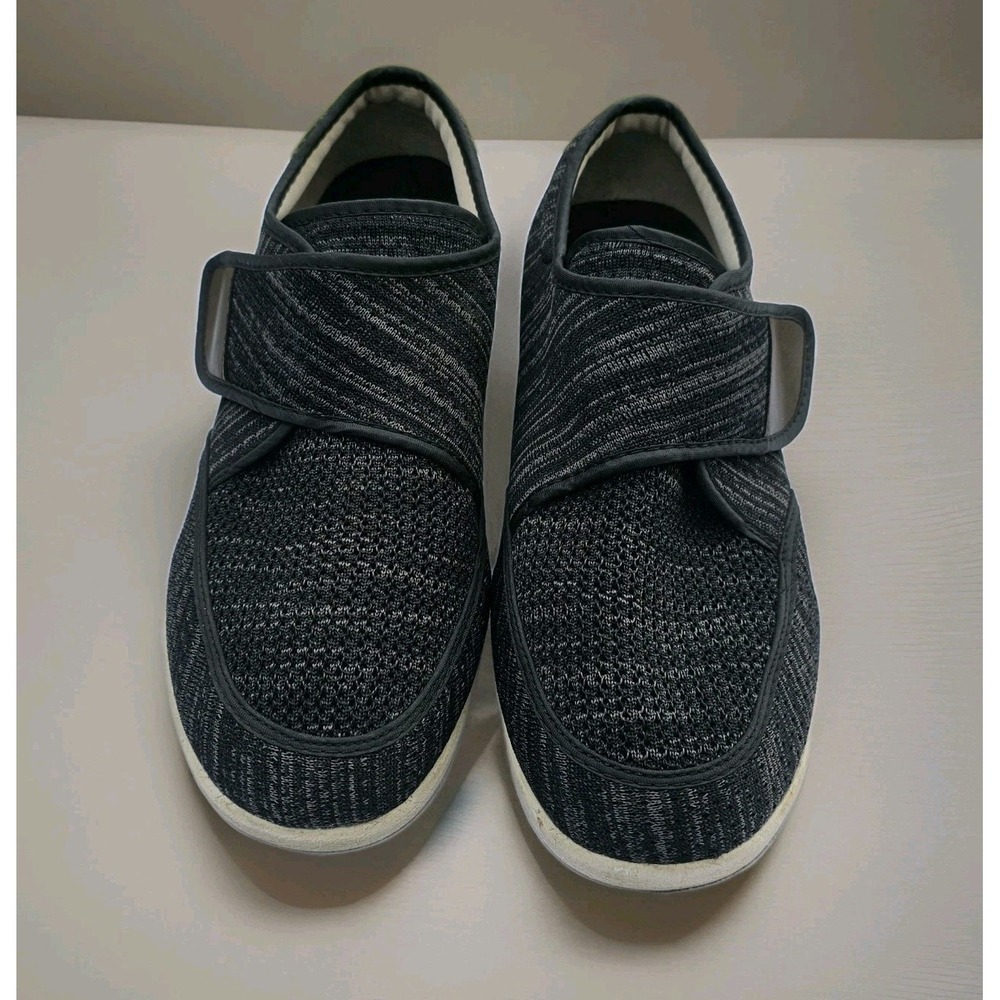 Youyun Sneakers Men 10.5 Women 11.5 Diabetic Slip On Comfort Loafers Strong Velc